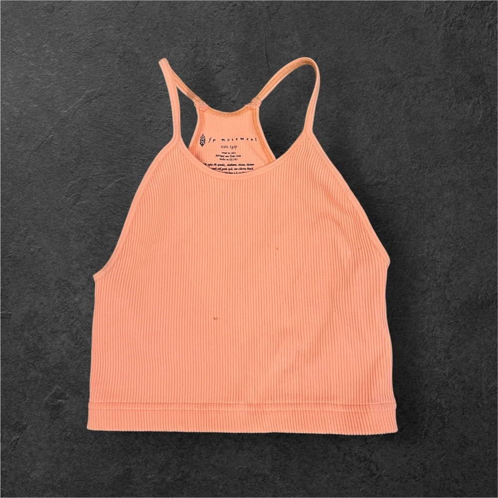 Free People Peach Tank Top